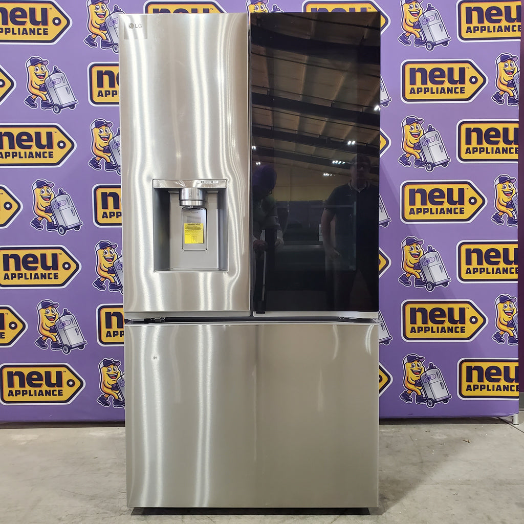 LG 31 cu. ft. Smart Standard-Depth MAX™ French Door Refrigerator with InstaView® Door-in-Door 3SD920 - LF31S6360S - Open Box