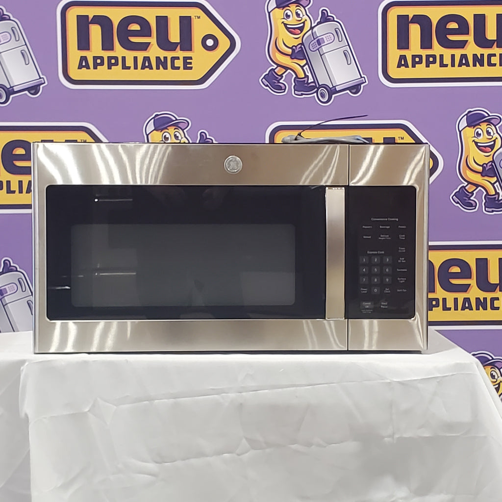 GE® 1.6 Cu. Ft. Over-the-Range Microwave Oven in Stainless Steel 5SD217 - JVM3160RFSS - Scratch & Dent (Minor)