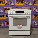 Frigidaire 5 Burners 5.1-cu ft Slide-In Natural Gas Range in White 20531SD522 - FCFG3062AW - Scratch & Dent (Minor)
