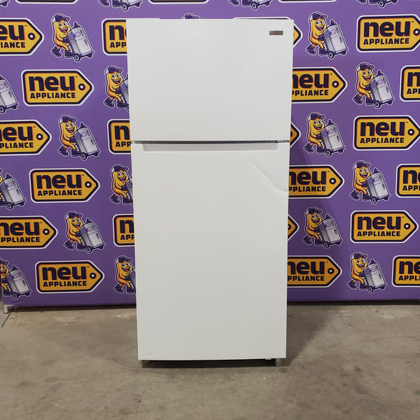 Vissani 18 cu. ft. Top Freezer Refrigerator in White with Adjustable T