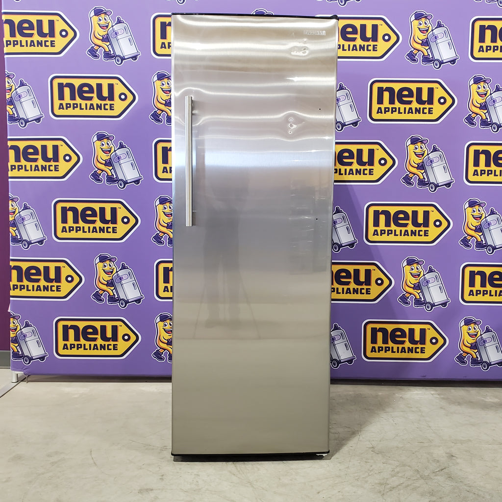 Pictures of Vissani 24 in. 11 cu. ft. Convertible Energy Star Auto Defrost Garage Ready Upright Freezer/Refrigerator in Stainless Steel VSF11US2A16 - Scratch & Dent (Minor) - Neu Appliance Outlet - Discount Appliance Outlet in Austin, Tx