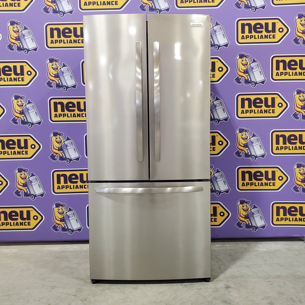 Pictures of Frigidaire 18 Cu. Ft. Counter-Depth French Door Refrigerator FRFG1723AV - Scratch & Dent (Moderate) - Neu Appliance Outlet - Discount Appliance Outlet in Austin, Tx