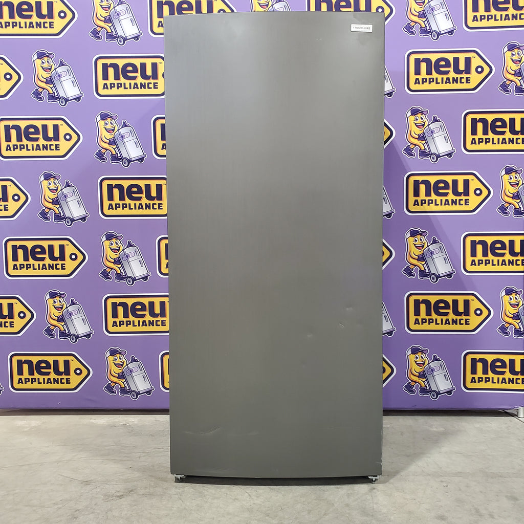 Pictures of Frigidaire 20 Cu. Ft. Garage Ready Upright Freezer in Carbon 3SD414 - FRUF2020AN - Scratch & Dent (Moderate) - Neu Appliance Outlet - Discount Appliance Outlet in Austin, Tx