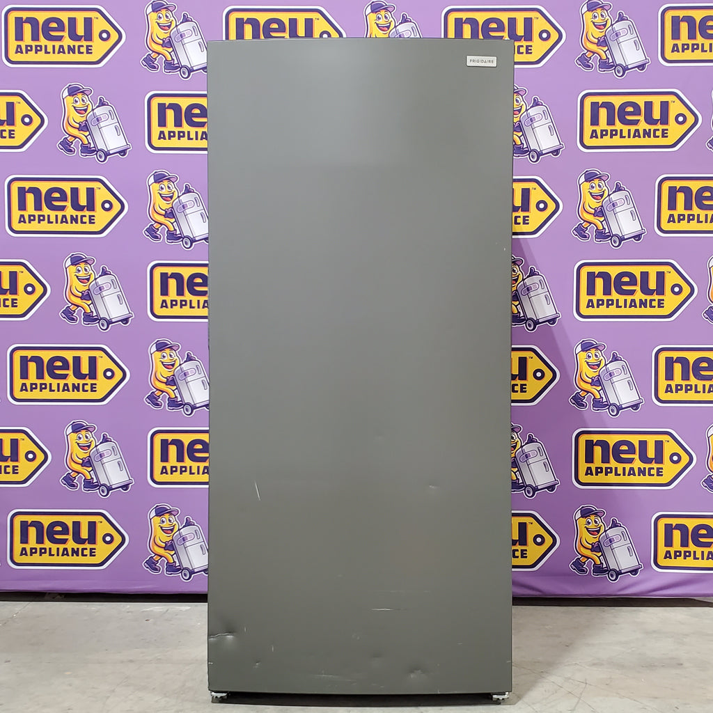 Pictures of Frigidaire 20 Cu. Ft. Garage Ready Upright Freezer in Carbon FRUF2020AN - Scratch & Dent (Moderate) - Neu Appliance Outlet - Discount Appliance Outlet in Austin, Tx