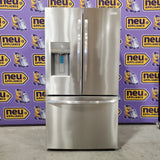 Frigidaire 27.8-cu ft ENERGY STAR French Door Refrigerator with Dual Ice Maker in Fingerprint Resistant Stainless Steel 3SD1047 - GRFS2853AF - Scratch & Dent (Minor)
