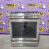 JennAir 30 in. Wide 5 Burner 7.1 Cu. Ft. Slide-In Dual Fuel Convection Range with Self-Cleaning and Air Fry in Stainless Steel JDS1450ML - Open Box
