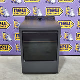 LG 7.3-cu ft Vented Gas Dryer in Matte Black DLG8401BE - Scratch & Dent (Minor)
