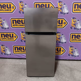 Vissani 4.5 cu. ft. 2-Door Mini Refrigerator in Platinum Steel with Freezer 25137SD729 - HVDR45PS - Scratch & Dent (Minor)