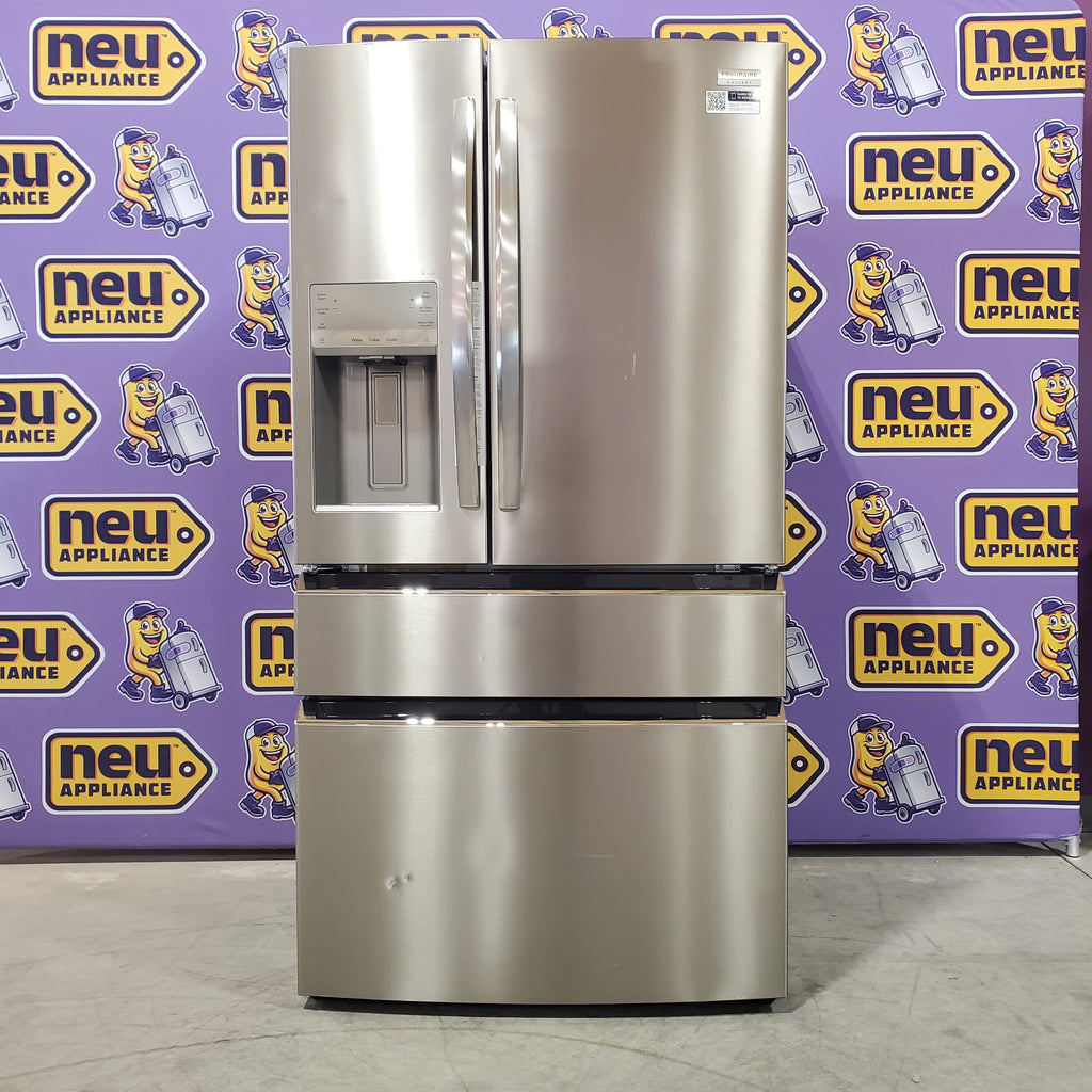 Pictures of Frigidaire Gallery 26 Cu. Ft. Standard-Depth 4-Door French Door Refrigerator in Fingerprint Resistant Stainless Steel - 3SD549 - GRMS2773AF - Scratch & Dent (Minor) - Neu Appliance Outlet - Discount Appliance Outlet in Austin, Tx