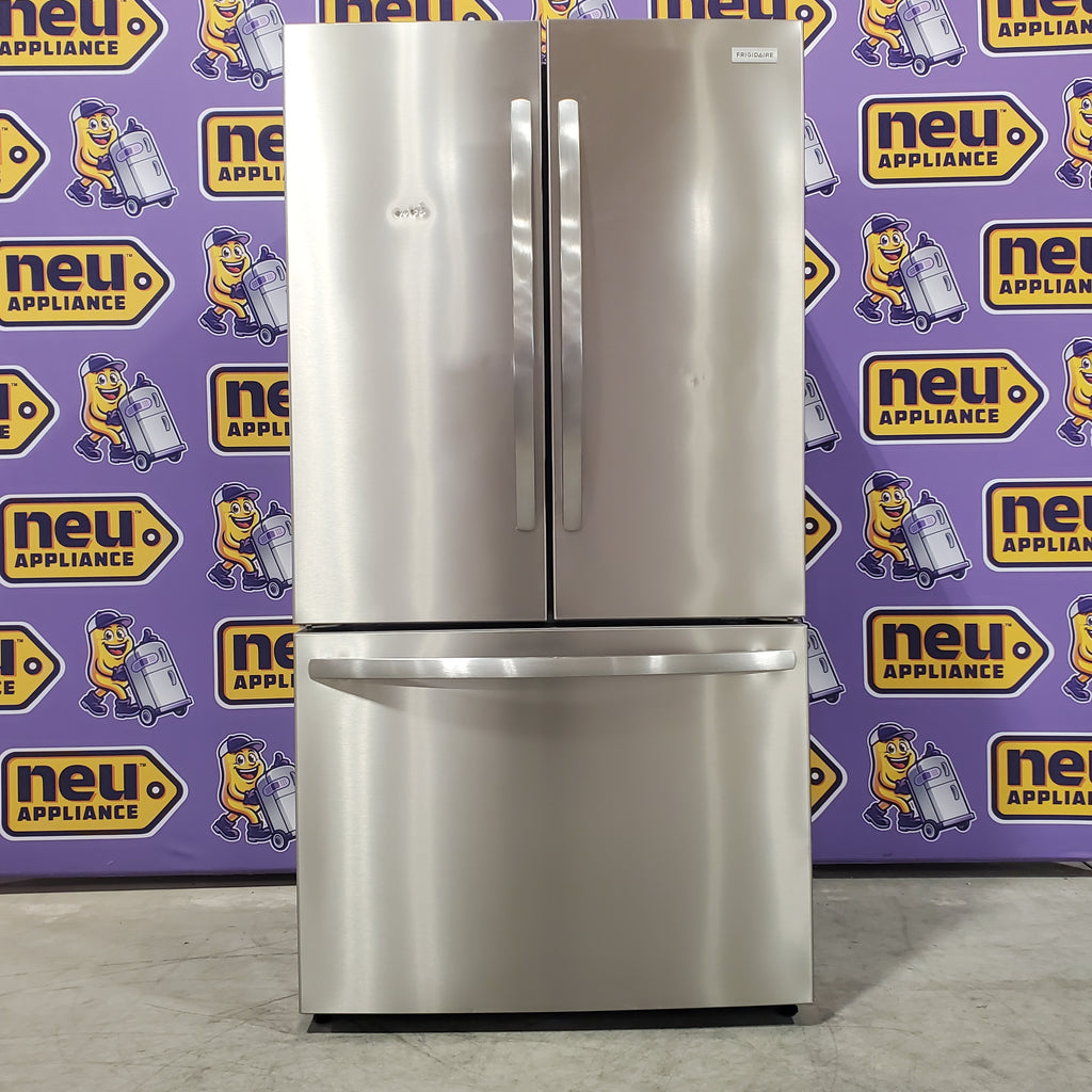 Pictures of Frigidaire 29 Cu. Ft. Standard-Depth French Door Refrigerator in Stainless Steel - 3SD291 - FRFN2813AF - Scratch & Dent (Major) - Neu Appliance Outlet - Discount Appliance Outlet in Austin, Tx