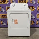 Amana 6.5 Cu. Ft. Electric Dryer with Wrinkle Shield Option and Automatic Dryness Control in White 6SD036 - NED4655EW - Open Box