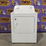 Amana 6.5 Cu. Ft. Electric Dryer with Wrinkle Shield Option and Automatic Dryness Control in White 1CR05061 - NED4655EW - Certified Refurbished
