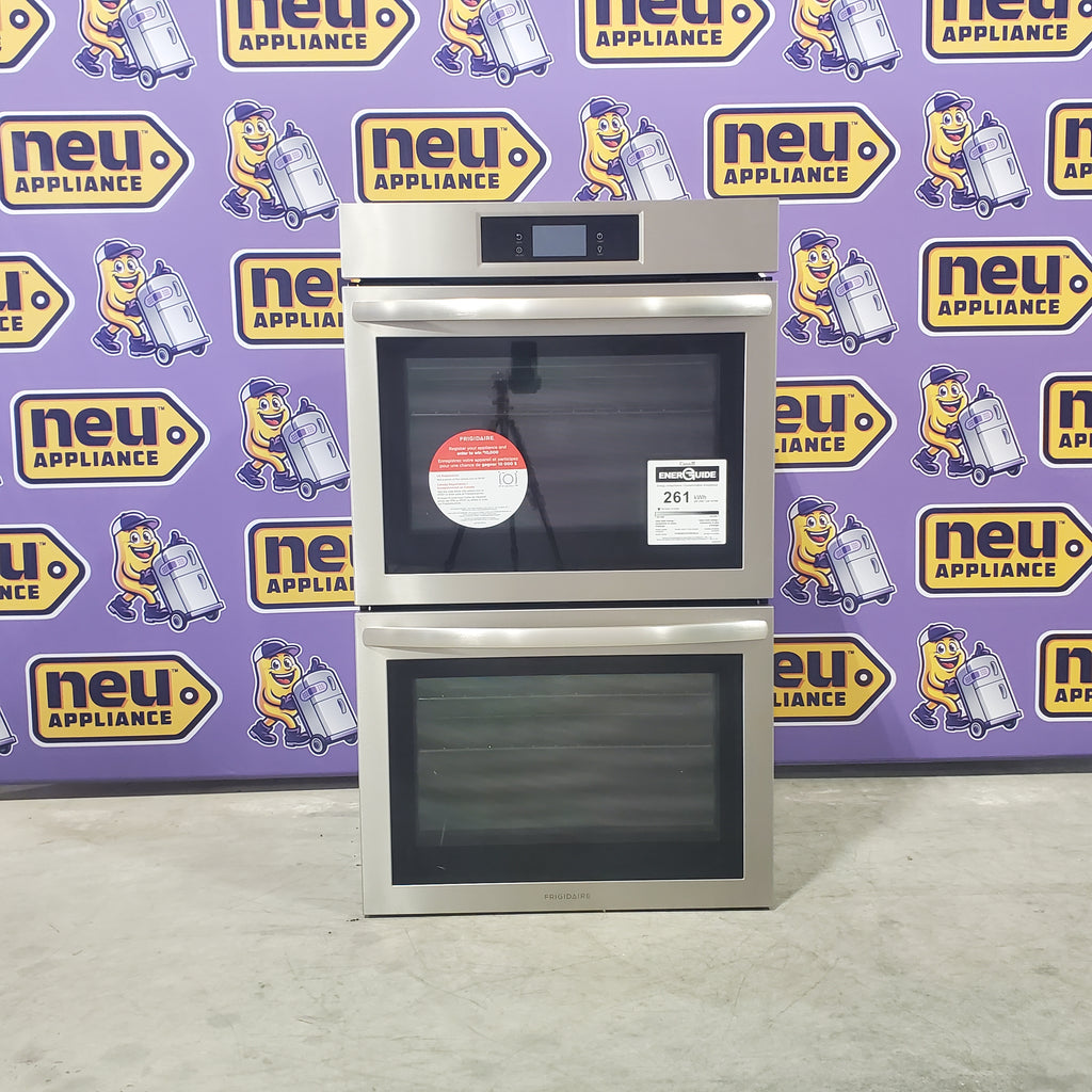 Pictures of Frigidaire 30 inch Double Electric Wall Oven with Self-cleaning ( Fingerprint Resistant Stainless Steel )-FCWD302LAF-Scratch and Dent(Minor) - Neu Appliance Outlet - Discount Appliance Outlet in Austin, Tx