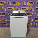 GE Profile 5.0 cu. ft. High-Efficiency ENERGY STAR Smart Top Load Washer in White with Microban Technology 22136SD365 - PTW600BSRWS - Scratch & Dent (Moderate)