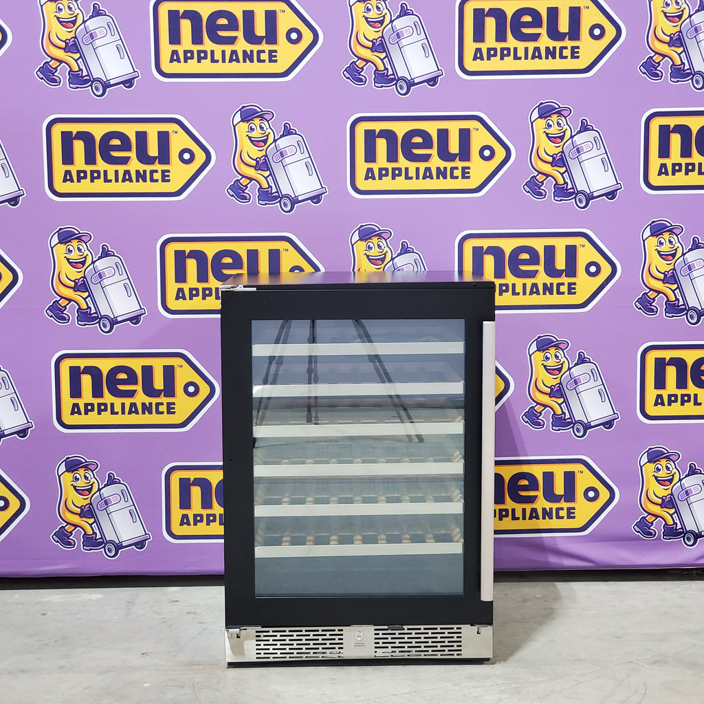 Pictures of Avallon 24 Inch Wide 53 Bottle Capacity Single Zone Wine Cooler with Right Swing Door AWC242SPRGRH - Scratch & Dent (Minor) - Neu Appliance Outlet - Discount Appliance Outlet in Austin, Tx