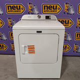 Maytag 7.0 cu ft Electric Dryer with Moisture Sensing and Quick Dry Cycle 30131SD5 - MED6200KW - Scratch & Dent (Minor)