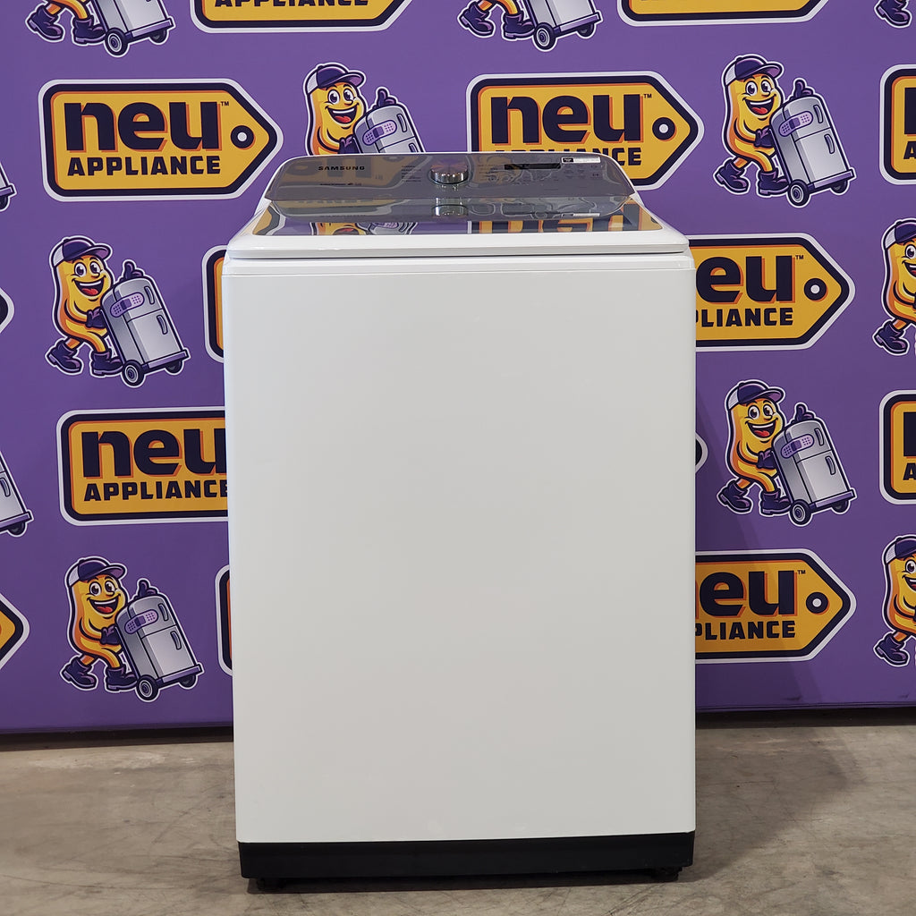 Pictures of Samsung ENERGY STAR 5.0 cu. ft. Top Load Washing Machine with Active Water Jet WA50R5200AW - Certified Refurbished - Neu Appliance Outlet - Discount Appliance Outlet in Austin, Tx