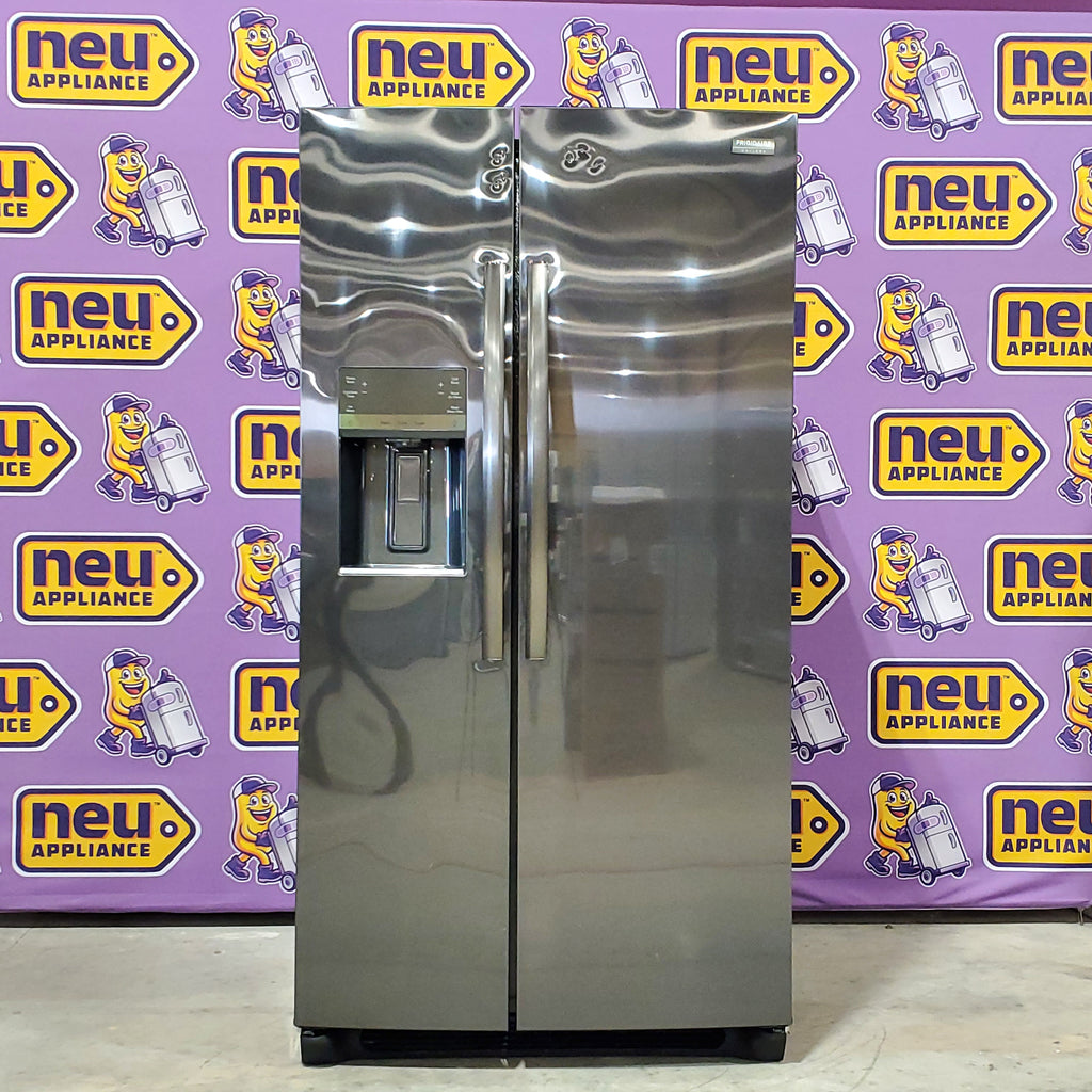 Pictures of Frigidaire Gallery 26 Cu. Ft. 36" Standard-Depth Side-by-Side Refrigerator GRSS2652AD - Scratch & Dent (Minor) - Neu Appliance Outlet - Discount Appliance Outlet in Austin, Tx