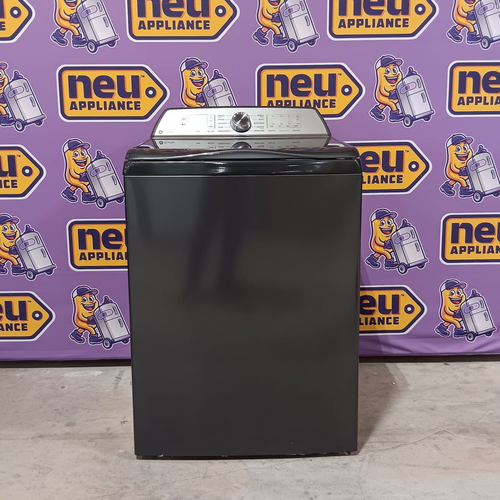 Pictures of GE Profile™ ENERGY STAR® 5.0 cu. ft. Capacity Washer with Smarter Wash Technology and FlexDispense™ PTW600BPRDG - New in Box - Neu Appliance Outlet - Discount Appliance Outlet in Austin, Tx