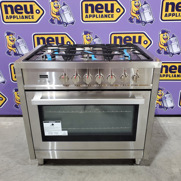 Cosmo 36-in Deep Recessed 5-Burner Convection Oven Freestanding Dual F