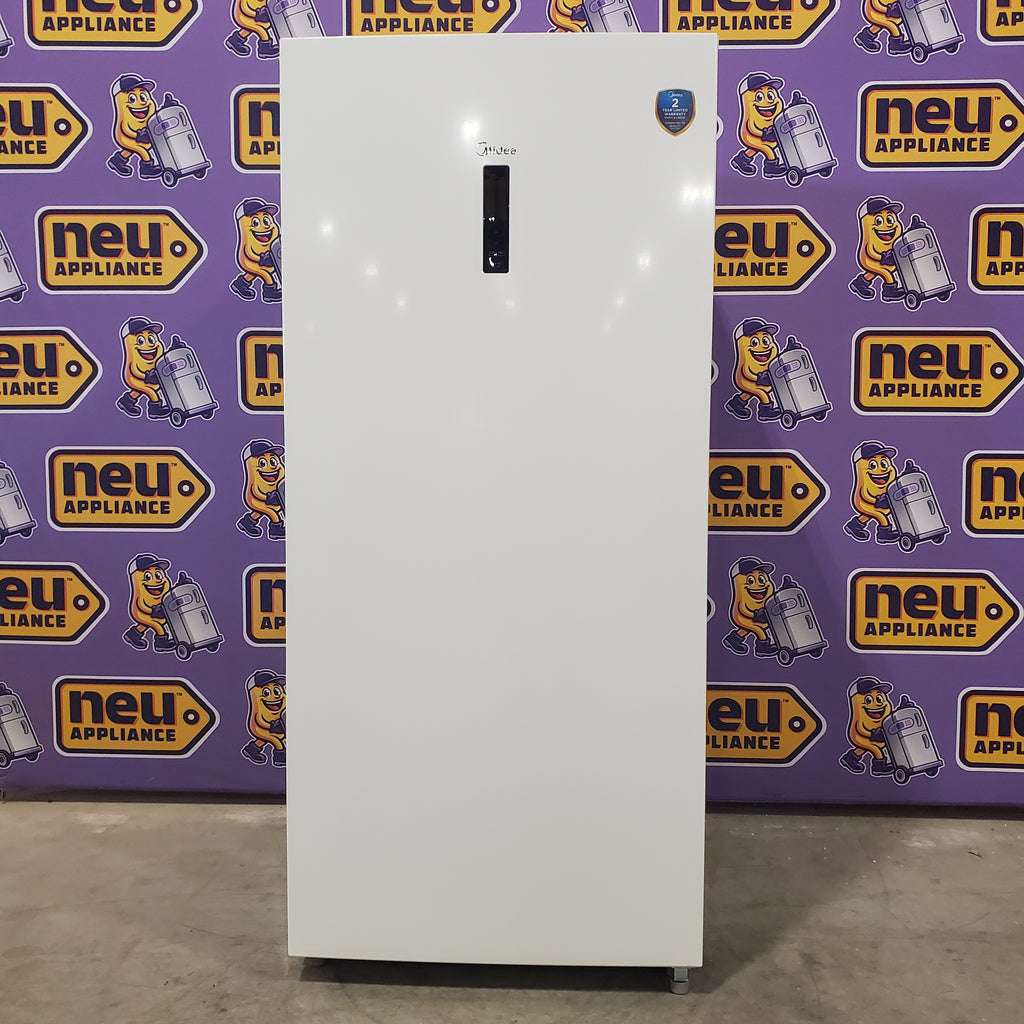 Midea 21 cu. ft. Convertible Upright Freezer in White 3SD775 - MRU21F5BWW - Open Box