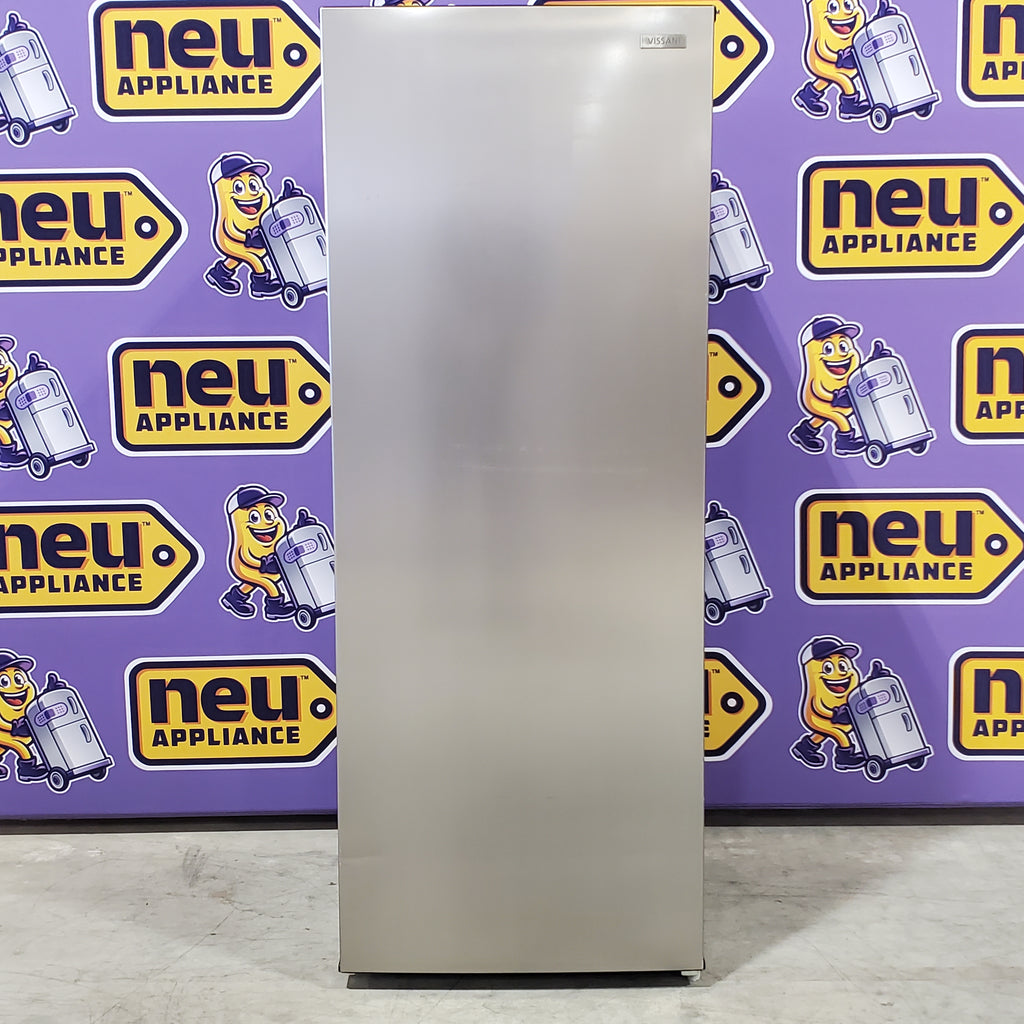 Pictures of 7.1 cu. ft. Manual Defrost Convertible Upright Freezer in Stainless Steel Look MDUFC7SS4 - Scratch & Dent - Minor - Neu Appliance Outlet - Discount Appliance Outlet in Austin, Tx