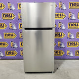 Vissani 18 cu. ft. Top Freezer Refrigerator in Stainless Steel, Garage Ready 25134SD453 - MDTF18SSR - Scratch & Dent (Minor)