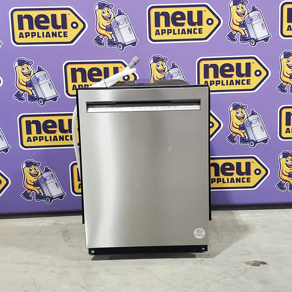 Pictures of KitchenAid 24-in Front Control Built-in Dishwasher With Third Rack ( Stainless Steel with PRINTSHIELD Finish )-KDFE204KPS-Scratch and Dent(Minor) - Neu Appliance Outlet - Discount Appliance Outlet in Austin, Tx