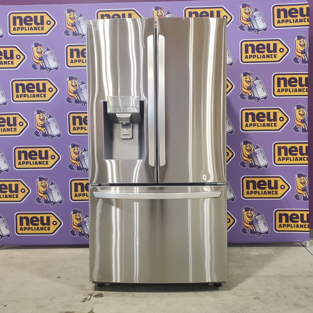 Pictures of LG 27.7-cu ft Smart French Door Refrigerator with Ice Maker (Fingerprint Resistant) ENERGY STAR-LRFS28XBS-Scratch and Dent (Minor) - Neu Appliance Outlet - Discount Appliance Outlet in Austin, Tx