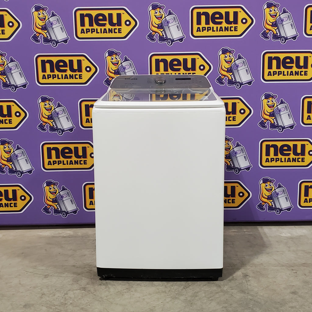 Pictures of Samsung ENERGY STAR 5.0 cu. ft. Top Load Washing Machine with Active Water Jet WA50R5200AW - Certified Refurbished - Neu Appliance Outlet - Discount Appliance Outlet in Austin, Tx