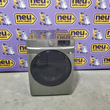 Samsung 7.5 cu. ft. Front Load Propane Converted Gas Dryer with Steam in Platinum DVG45B6300P - Scratch & Dent (Moderate)