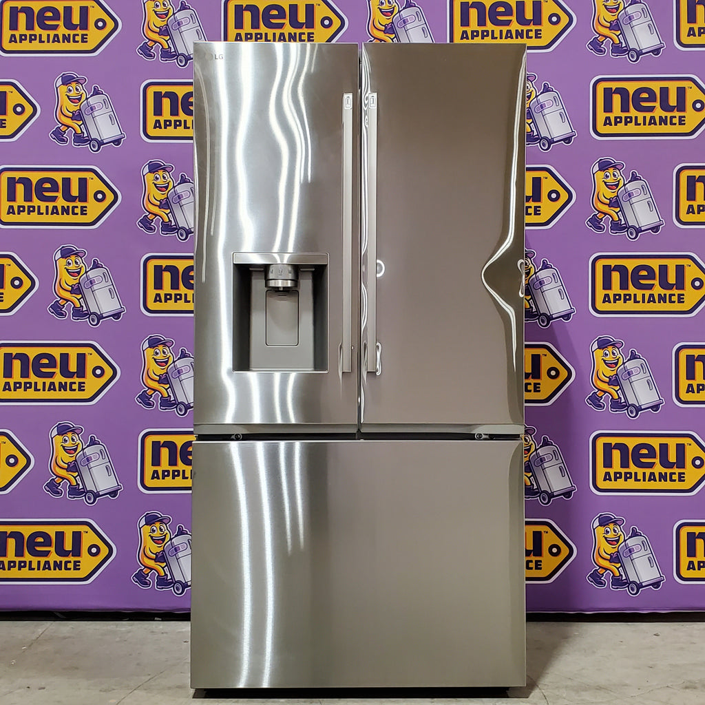 Pictures of LG Counter-Depth MAX™ with Zero Clearance™ 3-Door French Door Refrigerator with Thin Door Design 3SD685 - LF24Z6530S - Scratch & Dent (Minor) - Neu Appliance Outlet - Discount Appliance Outlet in Austin, Tx