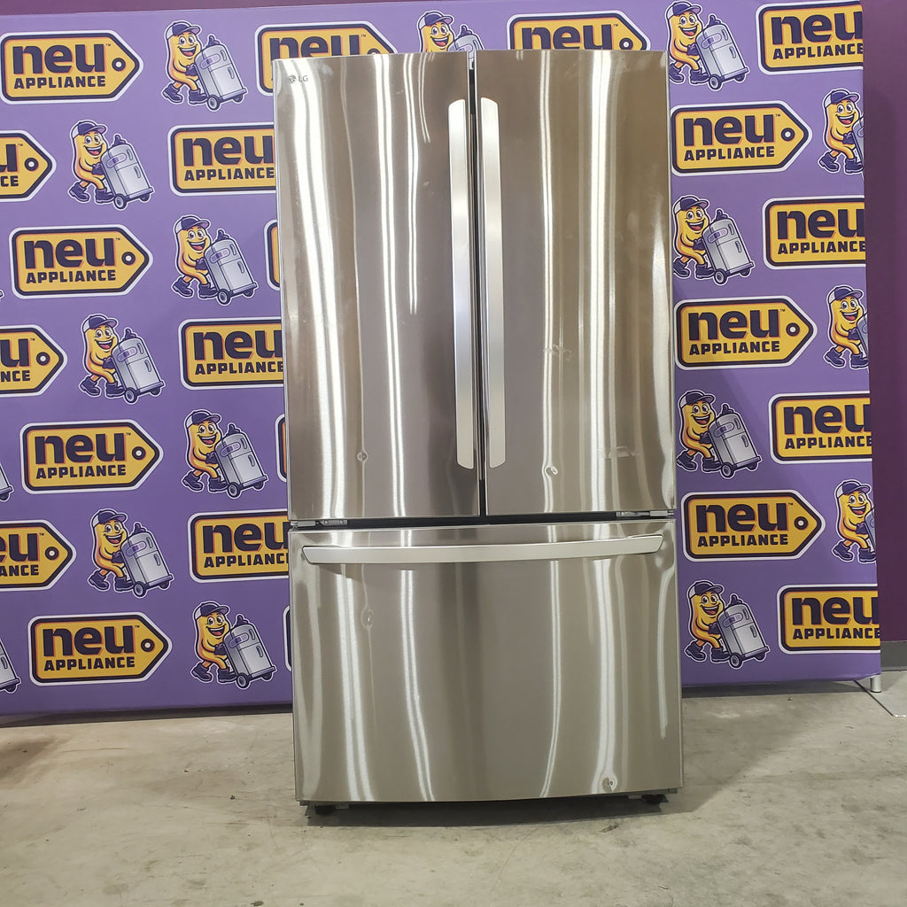 Pictures of LG 28.7-cu ft French Door Refrigerator with Ice Maker (Stainless Steel) ENERGY STAR-LRFCS29D6S-Scratch and Dent(Minor) - Neu Appliance Outlet - Discount Appliance Outlet in Austin, Tx