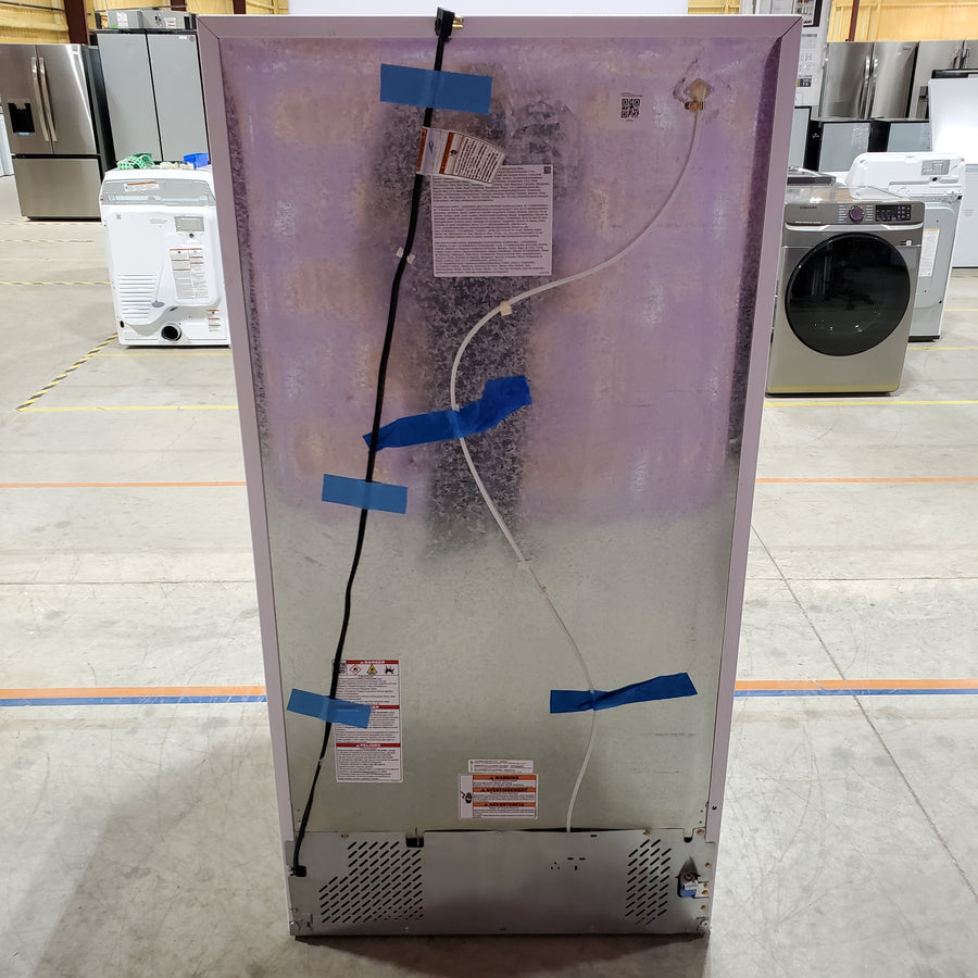 Whirlpool 33" Wide Top Freezer 20.5 cu ft Refrigerator with Ice Maker and Frameless Glass Shelves and Flexi-Slide Bin 22SD026 - WRT311FZDW - Scratch & Dent (Minor)