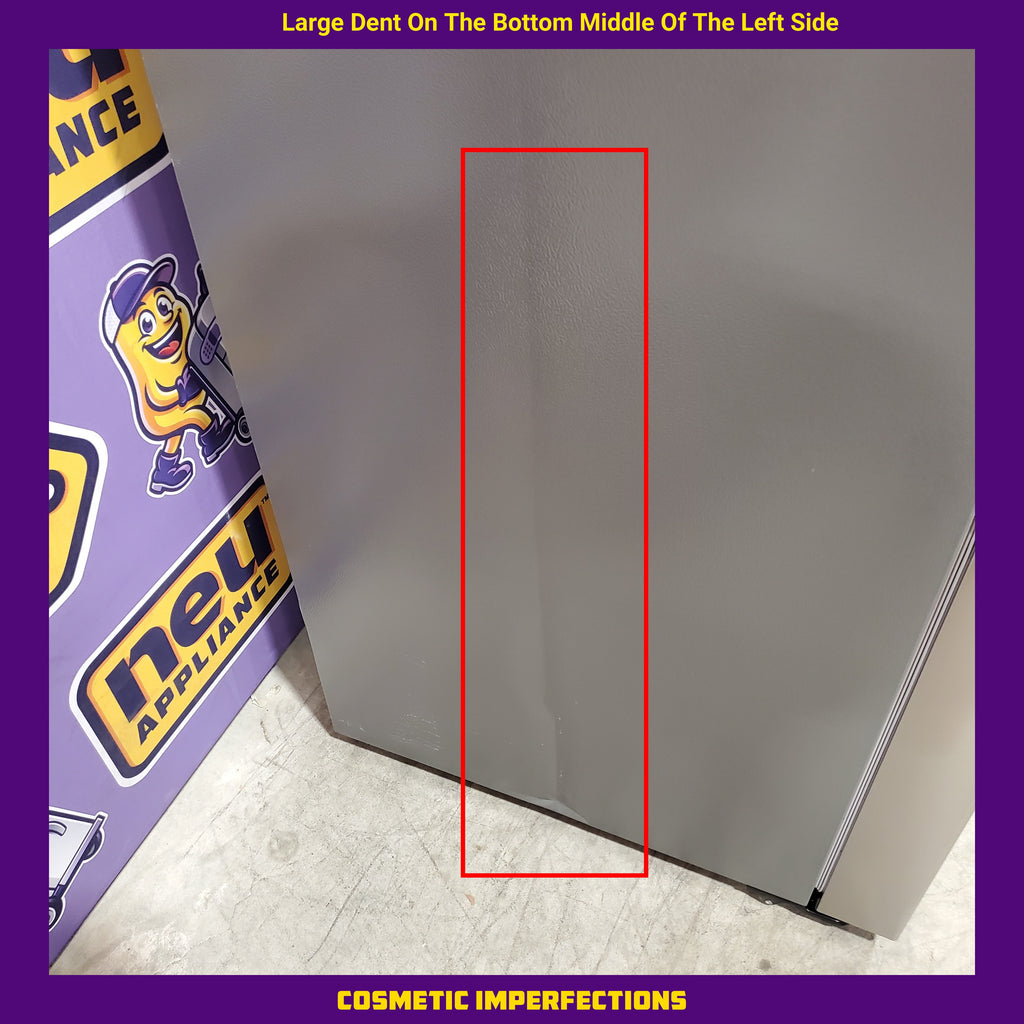 Frigidaire Gallery 20 Cu. Ft. 30" Wide Standard-Depth French Door Refrigerator in Stainless Steel 3SD817 - GRFN2023AF - Scratch & Dent (Moderate)