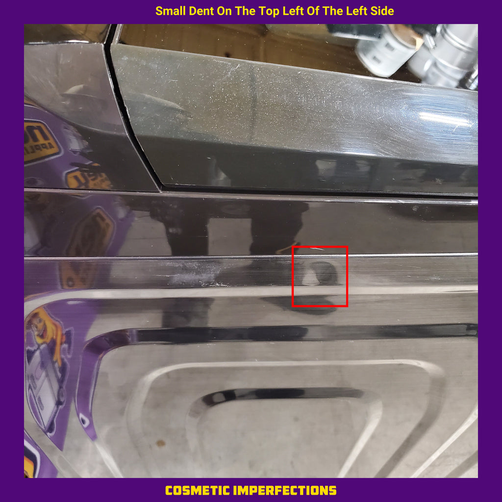 Pictures of Samsung 5.1 cu. ft. Smart Top Load Washer with ActiveWave™ Agitator and Super Speed Wash in Brushed Black 1CR0447 - WA51A5505AV - Certified Refurbished - Neu Appliance Outlet - Discount Appliance Outlet in Austin, Tx