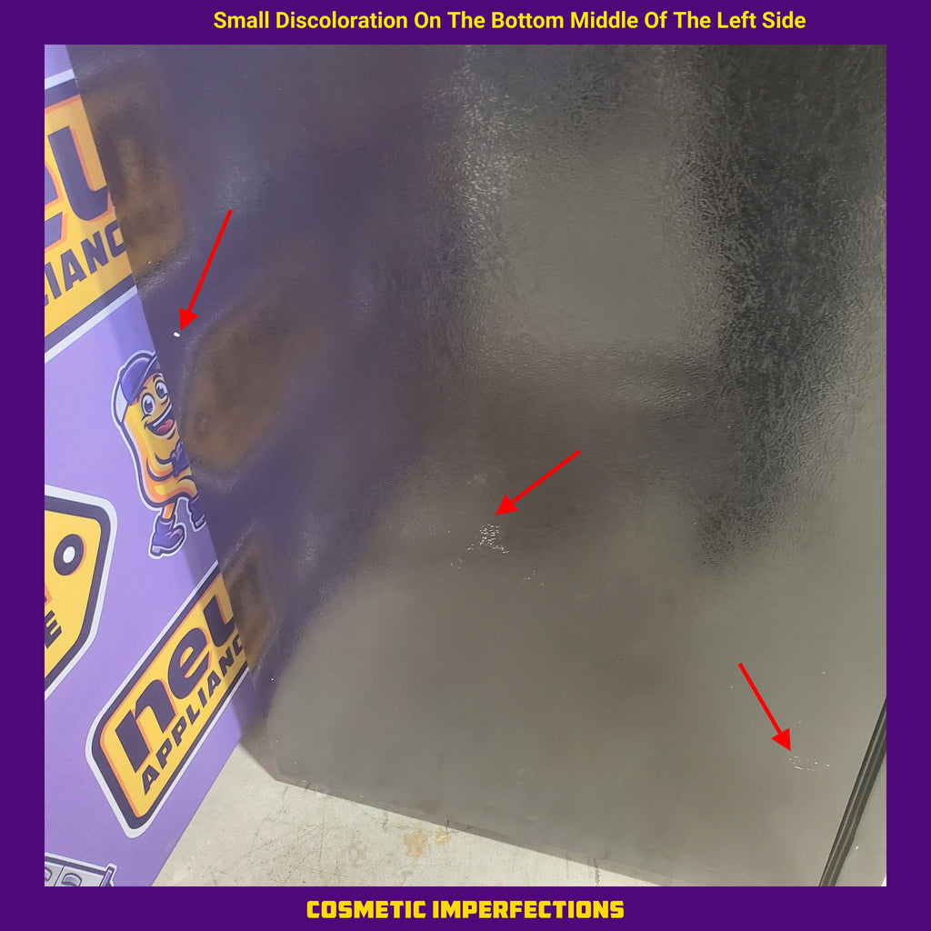 Pictures of Whirlpool 18.2-cu ft Top-Freezer Refrigerator with Ice Maker (Black)-WRT318FMDB-Scratch and Dent(Moderate) - Neu Appliance Outlet - Discount Appliance Outlet in Austin, Tx