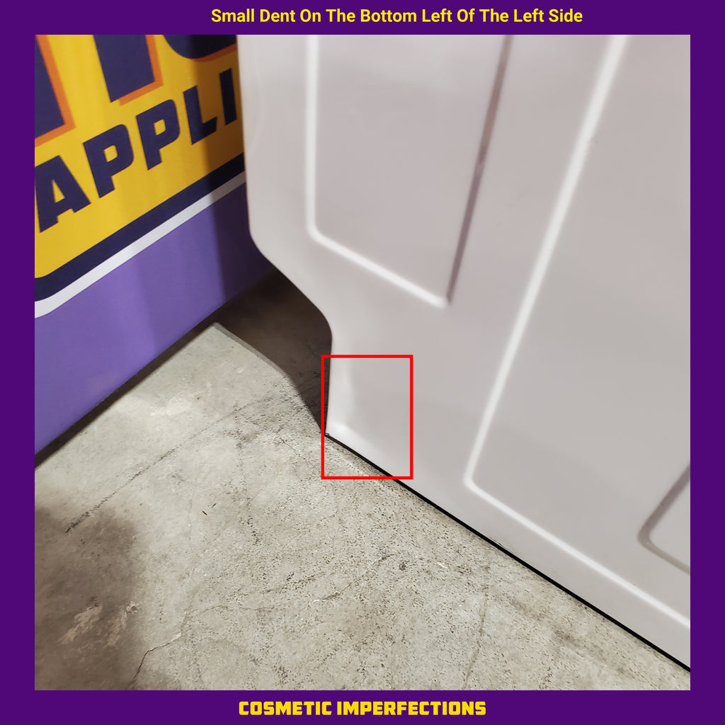 Pictures of Electrolux 8.0 Cu. Ft. Front Load Perfect Steam™ Electric Dryer with Balanced Dry™ and Instant Refresh ELFE7626BW - Scratch & Dent (Minor) - Neu Appliance Outlet - Discount Appliance Outlet in Austin, Tx