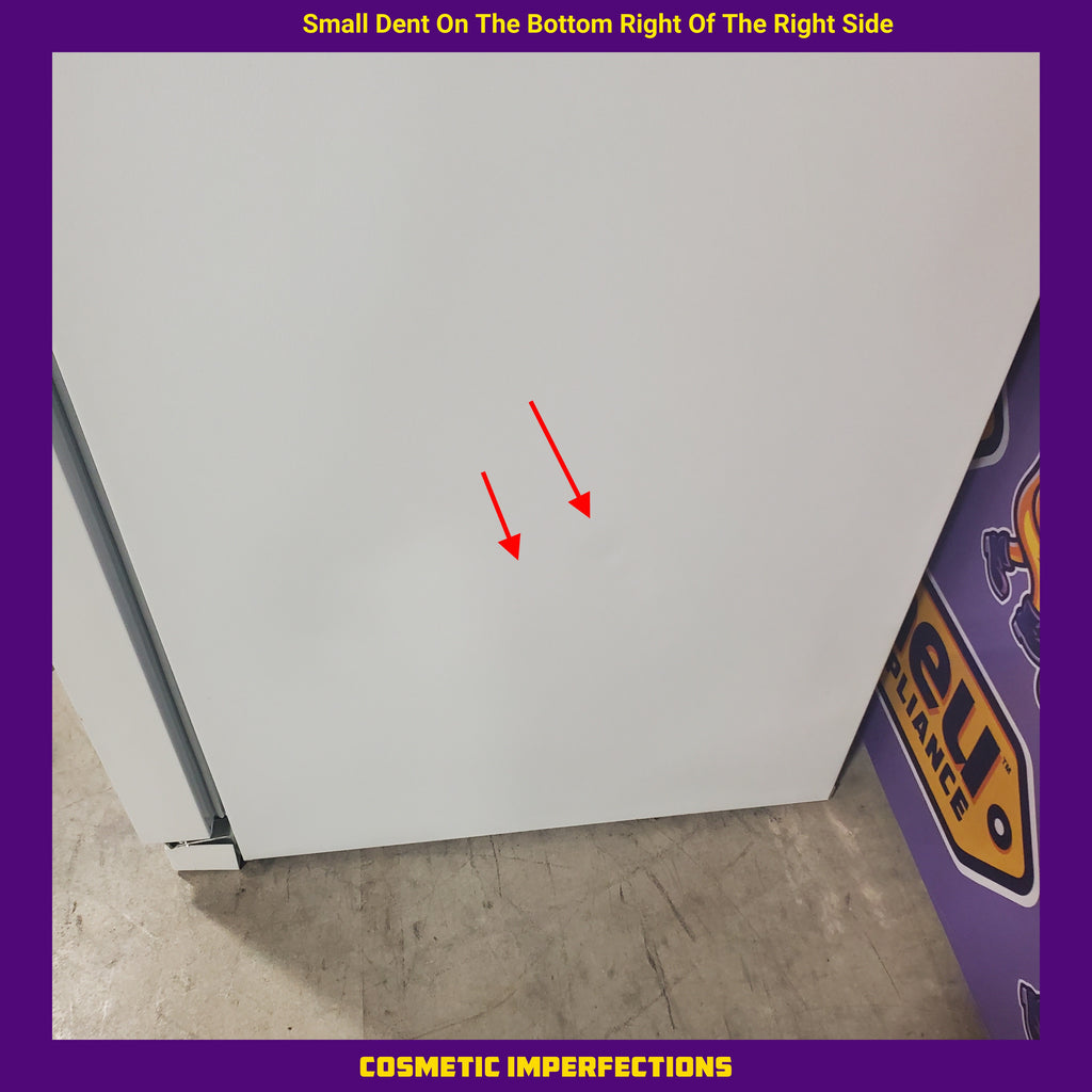 Pictures of 36 1/8" Wide White Frigidaire 25.6 cu. ft. Side by Side Refrigerator with Exterior Ice and Water Dispenser - Scratch and Dent - Minor - Neu Appliance Outlet - Discount Appliance Outlet in Austin, Tx