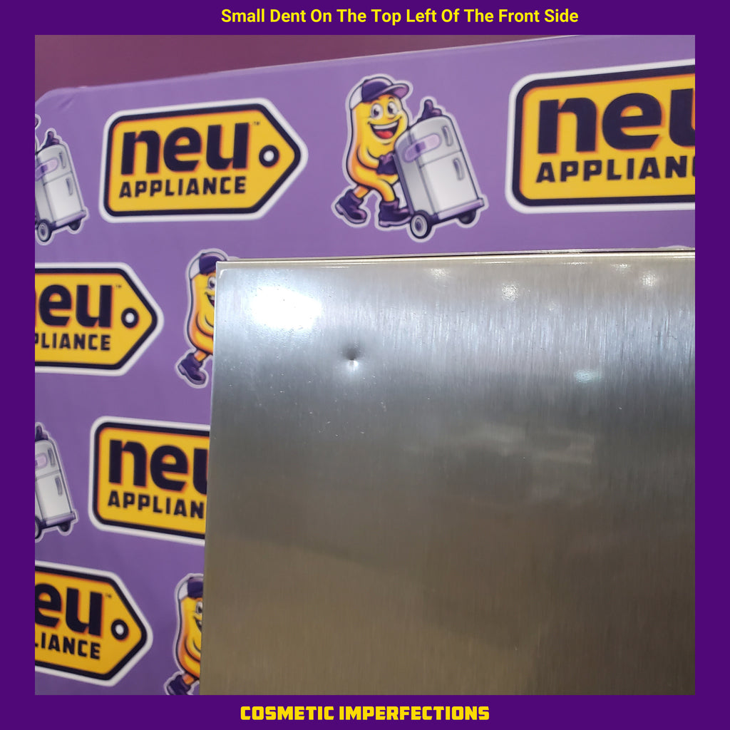 Pictures of Frigidaire Gallery 22.3-cu ft Counter-depth Side-by-Side Refrigerator with Ice Maker ENERGY STAR in Fingerprint Resistant Stainless Steel GRSC2352AF - 3SD478 - Scratch & Dent (Minor) - Neu Appliance Outlet - Discount Appliance Outlet in Austin, Tx