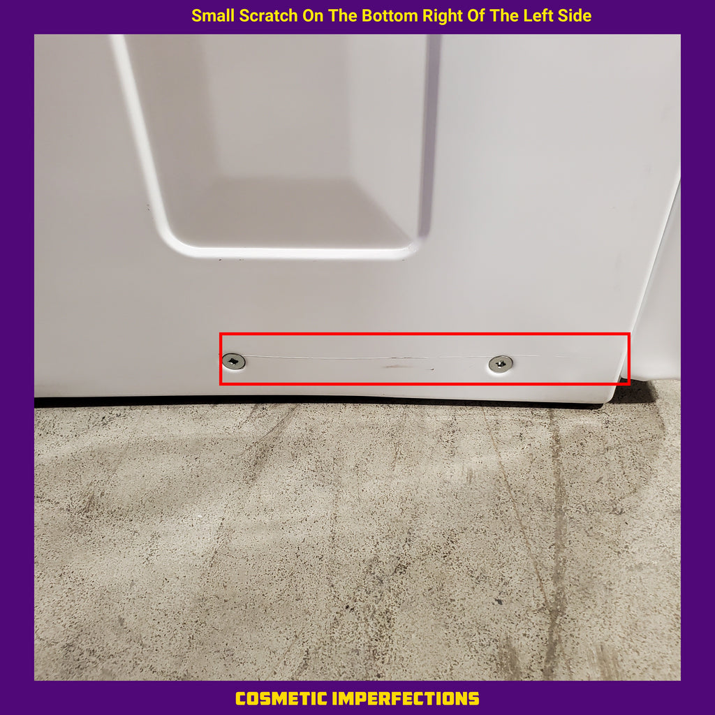 Pictures of Frigidaire Electric Washer/Dryer Laundry Center - 3.9 Cu. Ft Washer and 5.5 Cu. Ft. Dryer FLCE7522AW - Scratch & Dent (Minor) - Neu Appliance Outlet - Discount Appliance Outlet in Austin, Tx