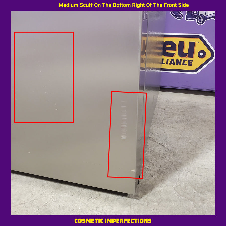 Hisense 29.1 cu. ft. Standard Depth Side by Side Refrigerator Stainless Steel 22132SD127 - HRS290P5FSE - Scratch & Dent (Moderate)