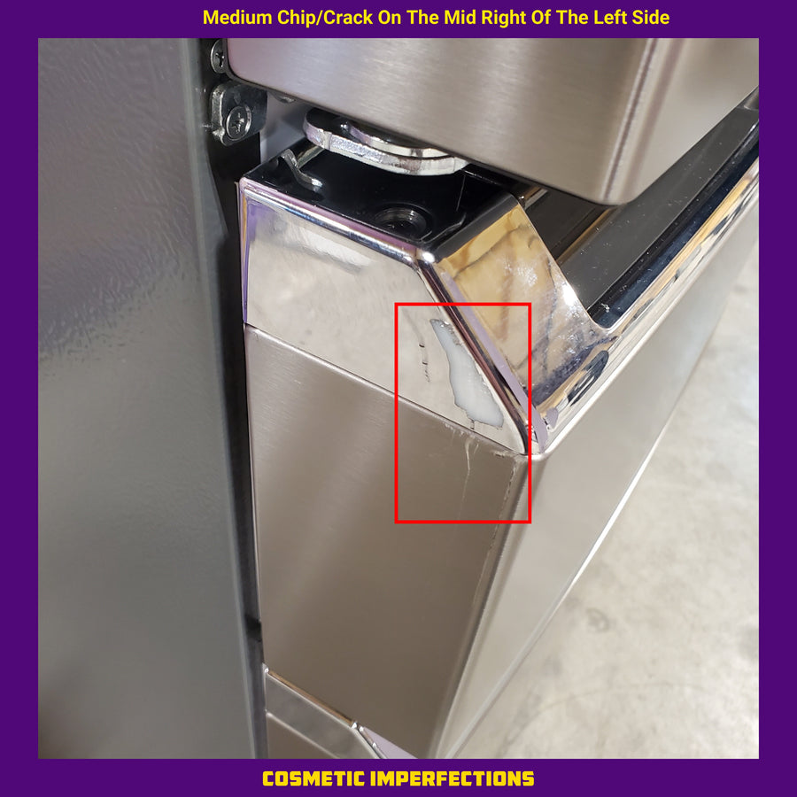 Frigidaire Gallery 26 Cu. Ft. Standard-Depth 4-Door French Door Refrigerator in Fingerprint Resistant Stainless Steel GRMS2773AF - Scratch & Dent (Major)