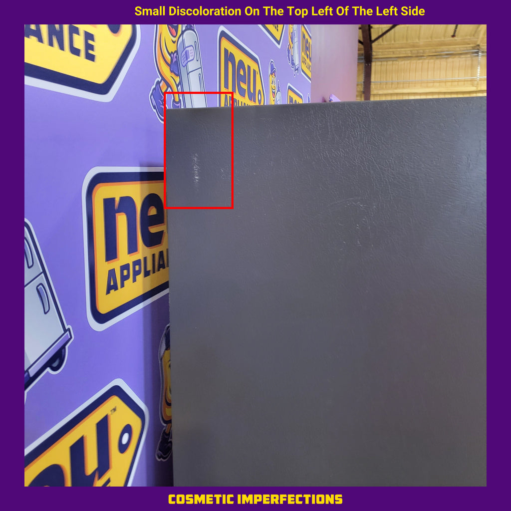 Frigidaire 20 Cu. Ft. Garage Ready Top Freezer Refrigerator in Stainless Steel 3SD816 - FFHT2045VS - Scratch & Dent (Minor)