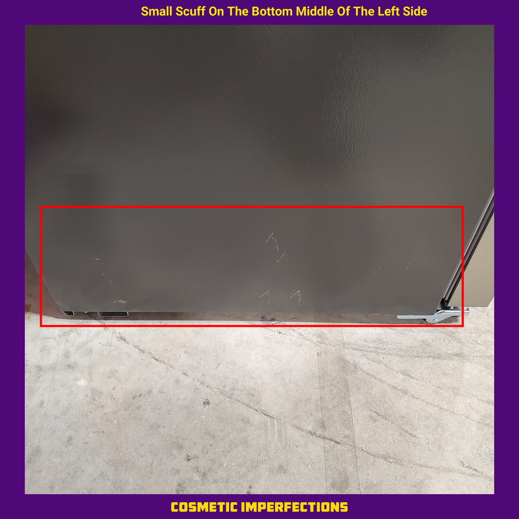 Pictures of Frigidaire 21 Cu. Ft. 36" Counter-Depth Side-by-Side Refrigerator in Fingerprint-Resistant Stainless Steel FRSG2115AV - Scratch & Dent (Minor) - Neu Appliance Outlet - Discount Appliance Outlet in Austin, Tx