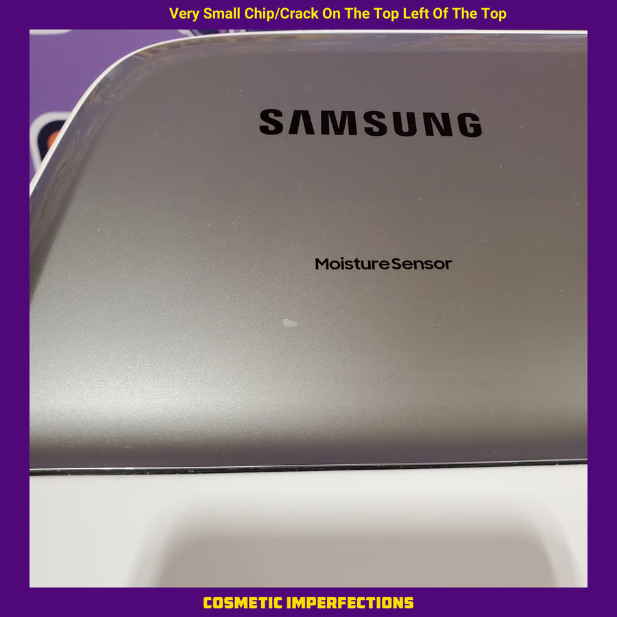 Samsung White Extra Large 7.4 Cu. Ft. Capacity with Sensor Dry 05CR066 - DVE50R5200W - Certified Refurbished