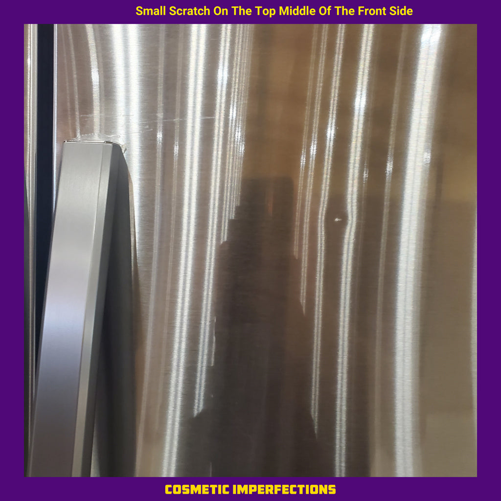 Pictures of Samsung 28-cu ft 4-Door ENERGY STAR Smart French Door Refrigerator with Ice Maker in Fingerprint Resistant Stainless Steel 4SD409 - RF28R7201SR - Scratch and Dent (Minor) - Neu Appliance Outlet - Discount Appliance Outlet in Austin, Tx