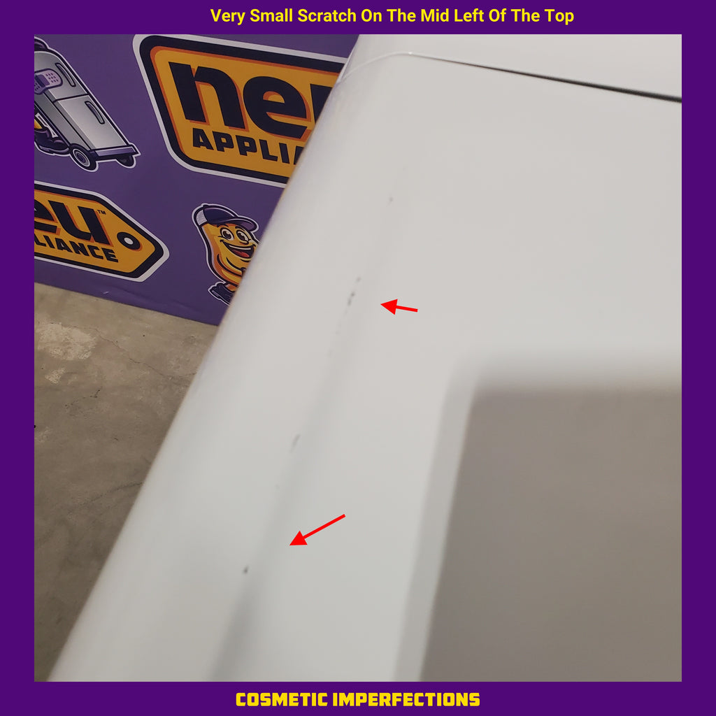 Pictures of Hotpoint Electric Vented 6.2 Cu. Ft. Dryer with Reverse-A-Door and Aluminized Alloy Drum in White HTX24EASKWS - Certified Refurbished - Neu Appliance Outlet - Discount Appliance Outlet in Austin, Tx