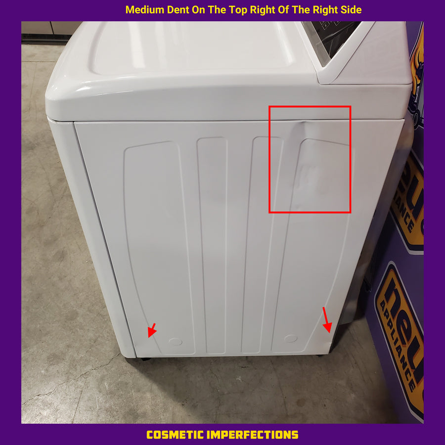 Frigidaire 7 Cu. Ft. Electric Dryer in White FLVE7523BW - Scratch & Dent (Moderate)