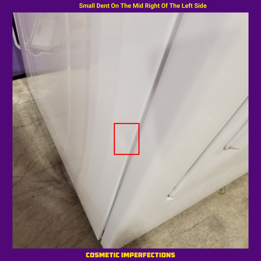 Whirlpool White Electric Extra Large 7.0 Cu. Ft. Dryer with Wrinkle Shield 22136SD350 - WED4815EW - Scratch & Dent (Moderate)